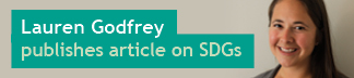 Lauren Godfrey publishes article on SDGs