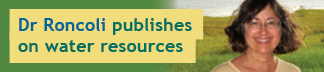 Dr Carla Roncoli publishes in UN journal on water resource management in West Africa