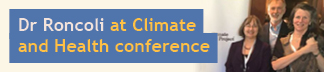 MDP Assc Director attends Climate and Health conference at the Carter Center