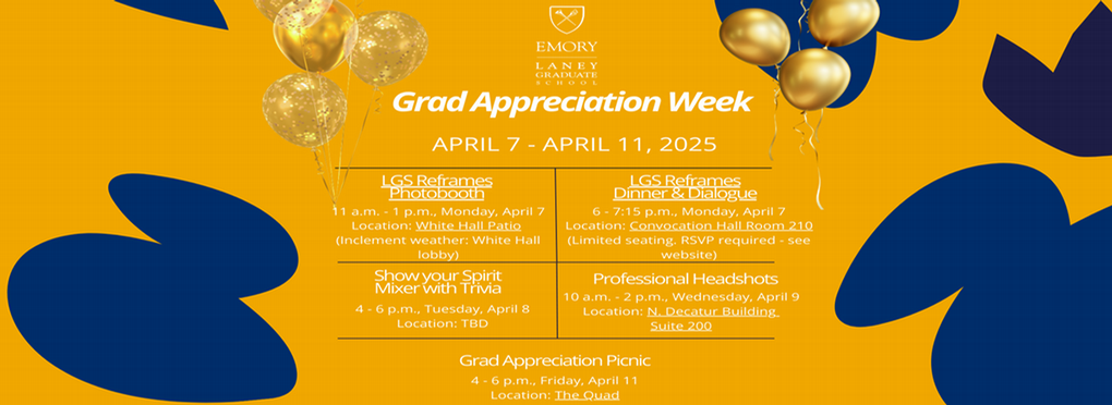 Graduate Student Appreciation Week 2025